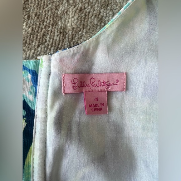 Lilly Pulitzer shift dress size 4 - Picture 6 of 6
